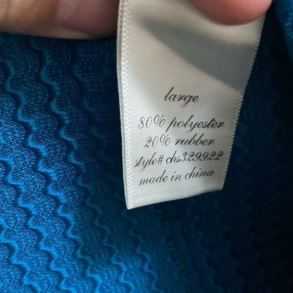 Francescas collection A-line shimmery waist line skirt size large - Picture 3 of 5